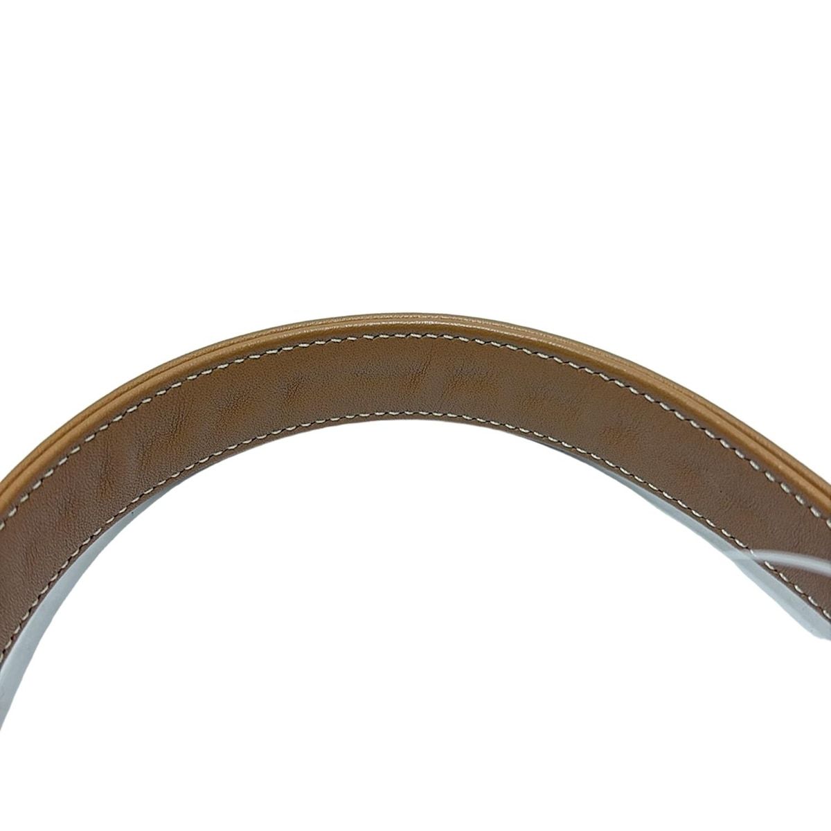 capaf(カバフ) ハンドバッグ - ライトブラウン レザー - メルカリ 