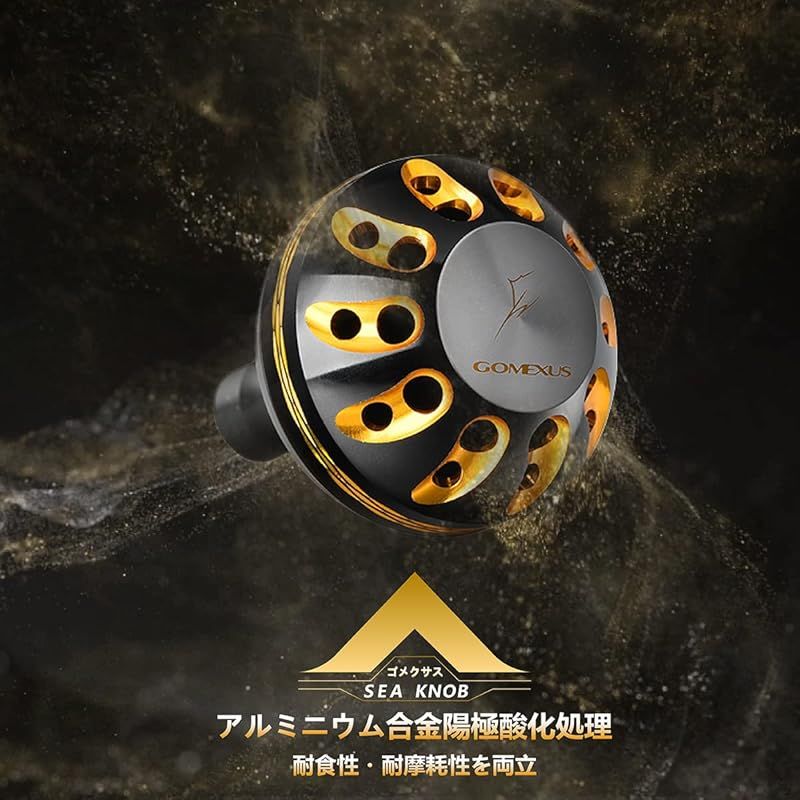 ゴメクサス 41mm パワー リール ハンドル ノブ ダイワ Type S