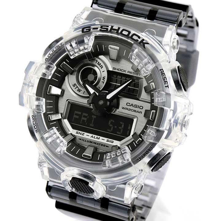 Gショック G-SHOCK GA-700SK-1A 透明 メンズ 腕時計 クリアスケルトン Gショック G-SHOCK GA-700SK-1A 透明 メンズ 腕時計 クリアスケルトン