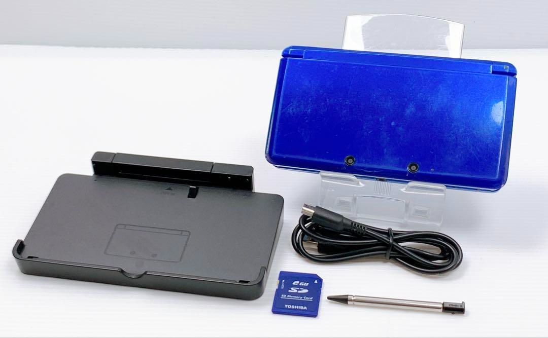 ニンテンドー 3DS CTR-001 コバルトブルー すぐ遊べるセット