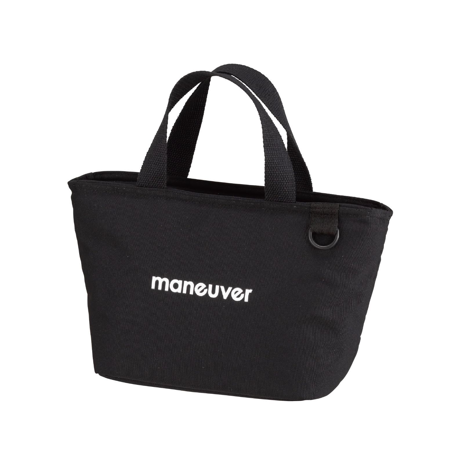 【新着商品】3L Sサイズ 保冷ランチトートバッグ お弁当 maneuver(マヌーバ) 保冷バッグ ブラック シービージャパン DSK