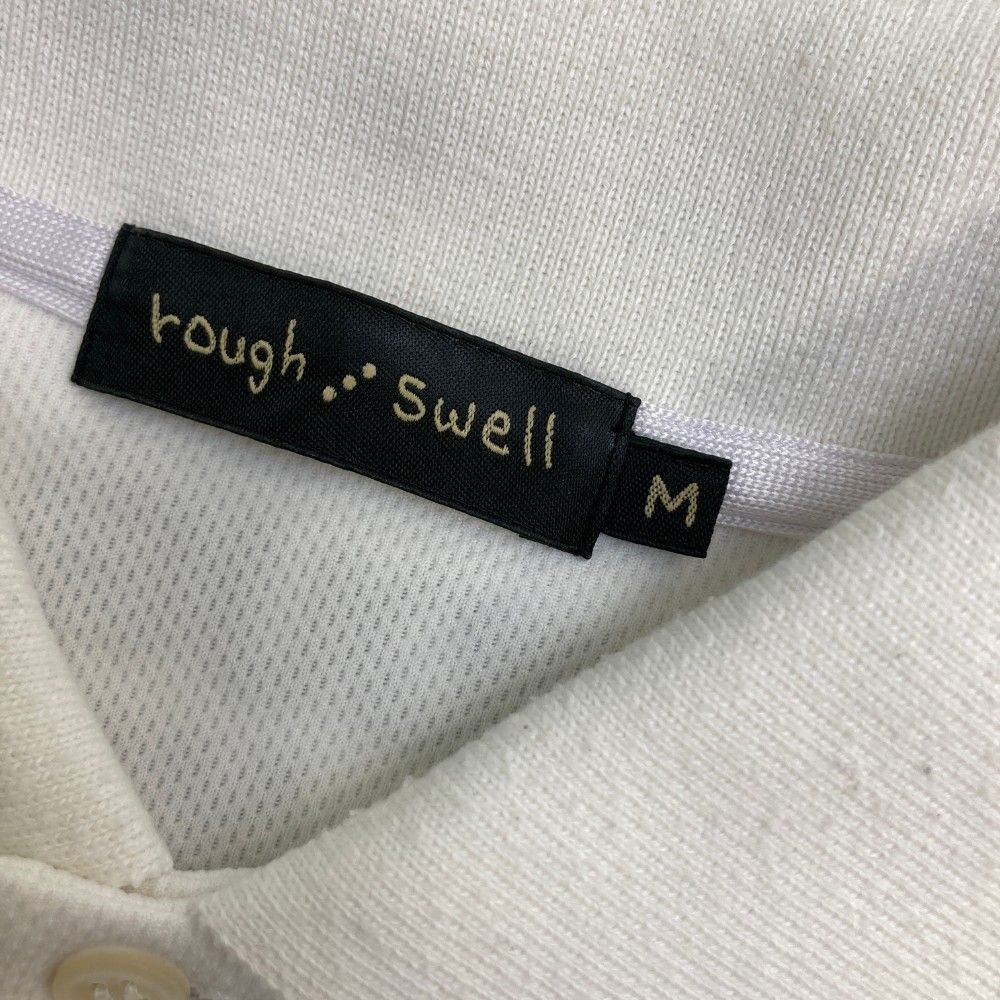 サイズ:M ROUGH&SWELL ラフアンドスウェル ロゴ刺繍 半袖 サイズ:M ROUGH&SWELL ラフアンドスウェル ロゴ刺繍 半袖