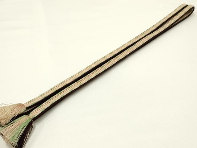 平和屋着物 上 有職組紐道明 帯締め 新源氏組 宮内庁御用 国立博物館御用 東京芸術大学御用 AABA9814ay