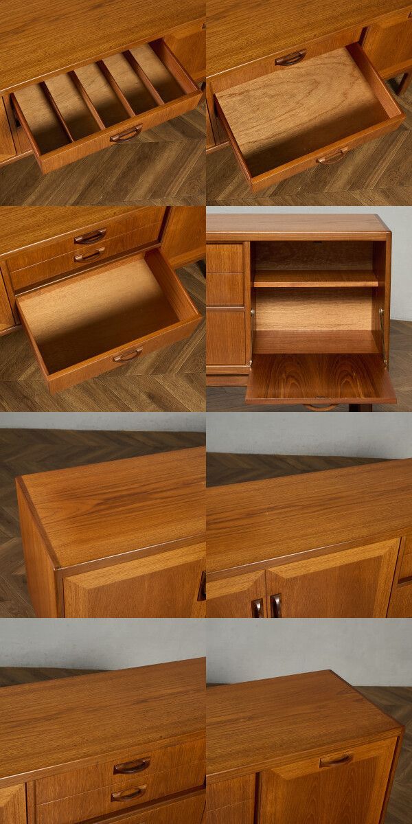 ジープラン G-PLAN sierra サイドボード チーク 英国 ヴィンテージ