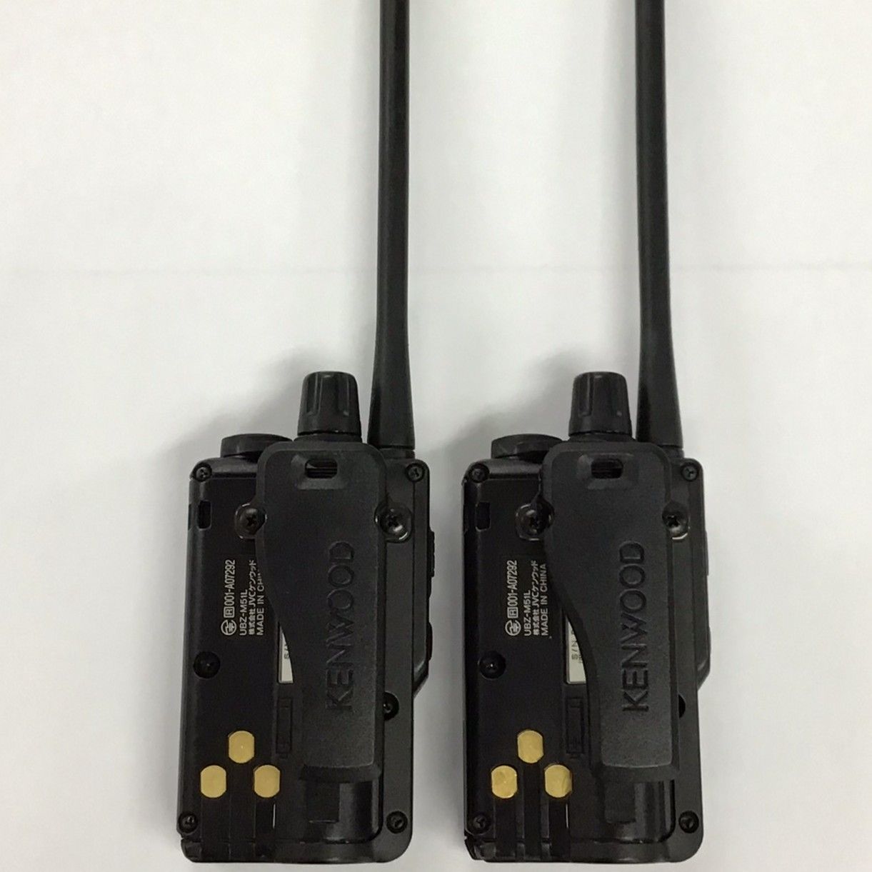 品 KENWOOD UBZ-M51L 特定小電力無線機 2台セット