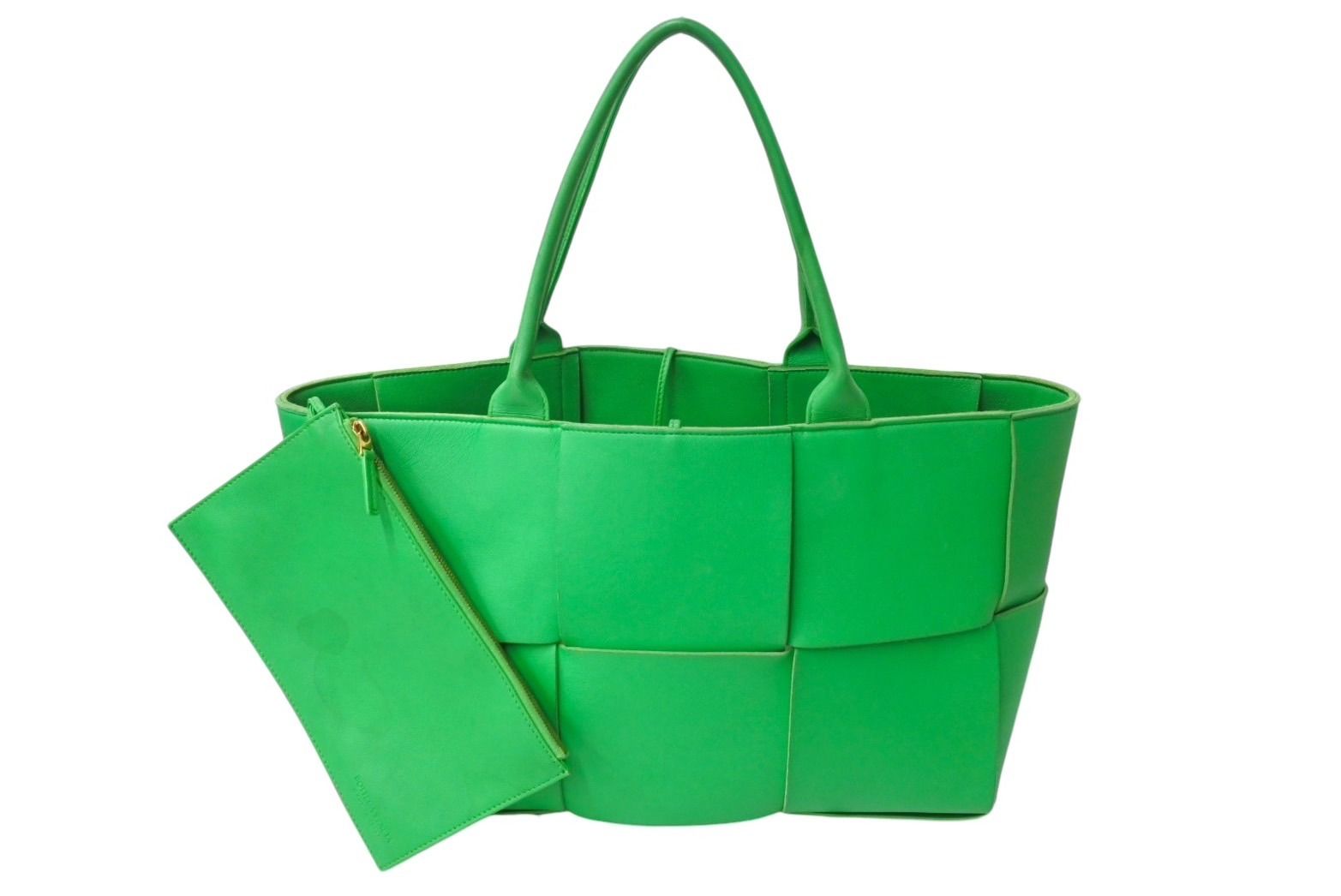 BOTTEGA VENETA エコバッグ グリーン BOTTEGA VENETA ボッテガヴェネタ アルコトートバッグ