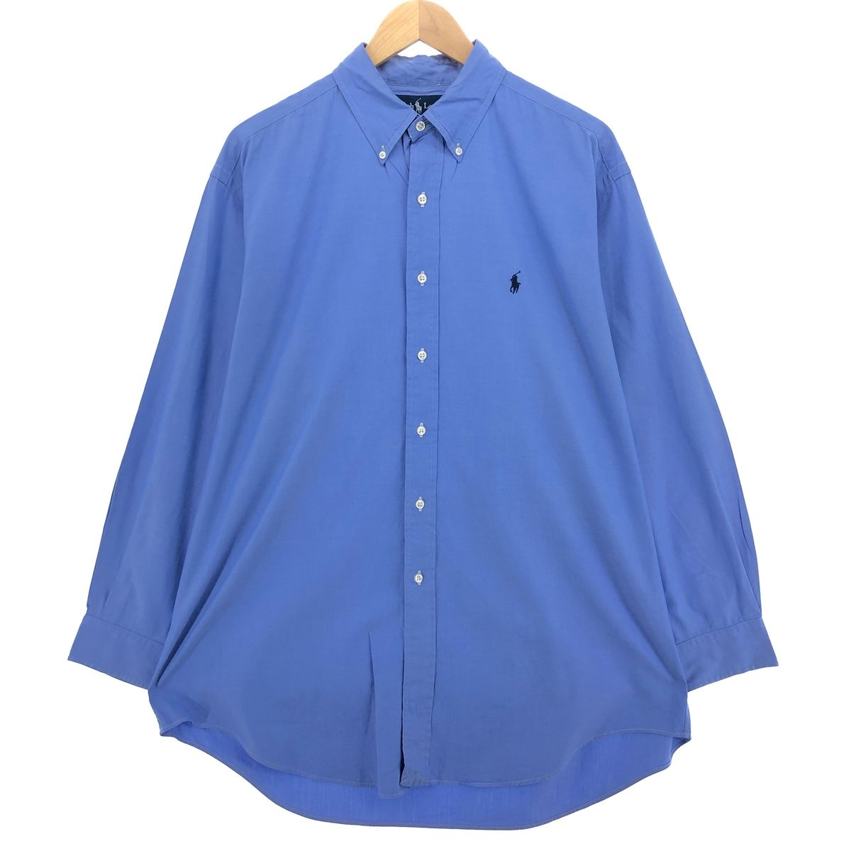 古着 ラルフローレン Ralph Lauren YARMOUTH 長袖 ボタンダウンシャツ メンズL相当/eaa499643