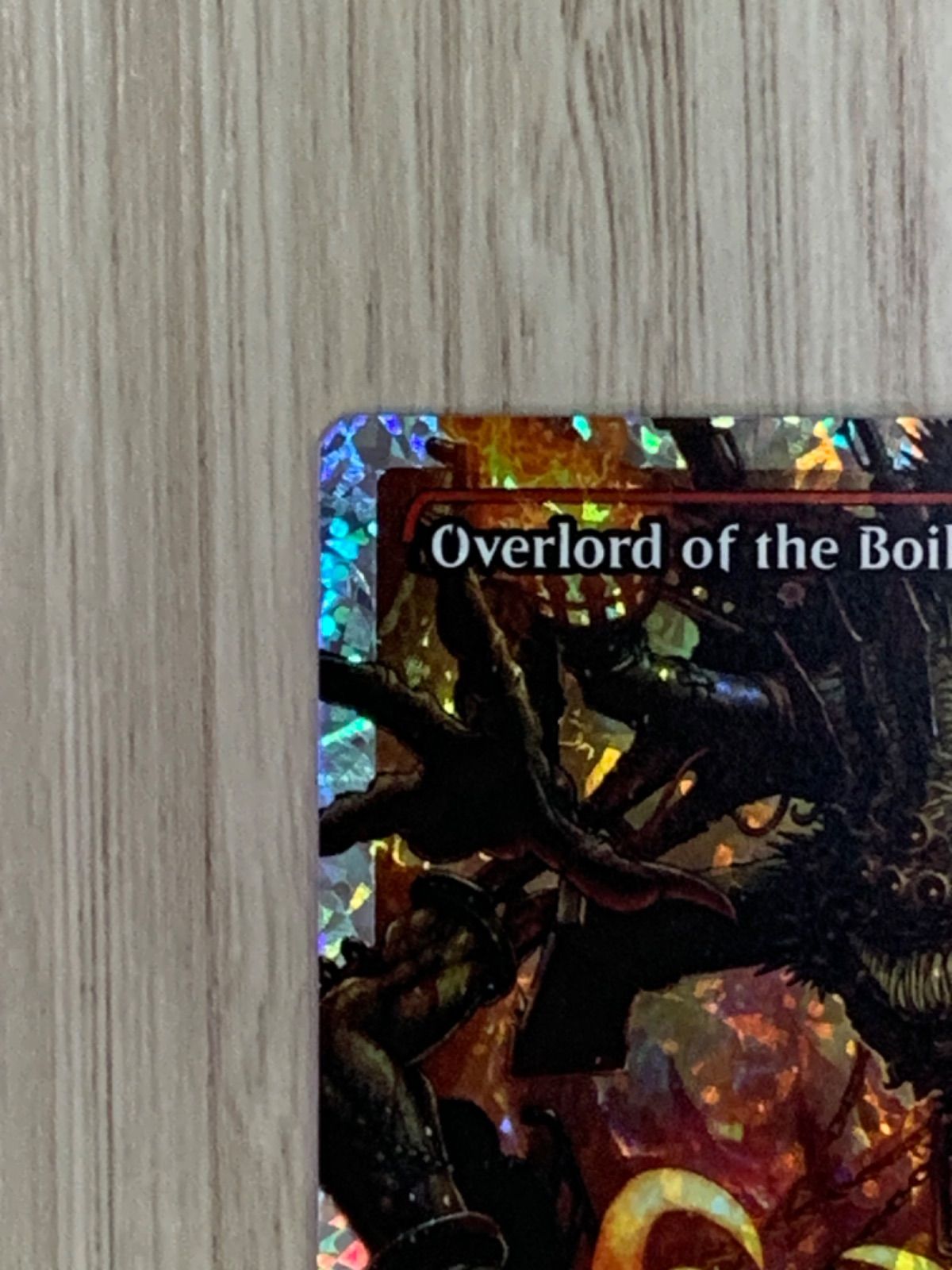 ボイラービルジの大主 フラクチャー・Foil 英語 MTG 日)【フラクチャーFoil】ボイラービルジの大主 / Overlord of