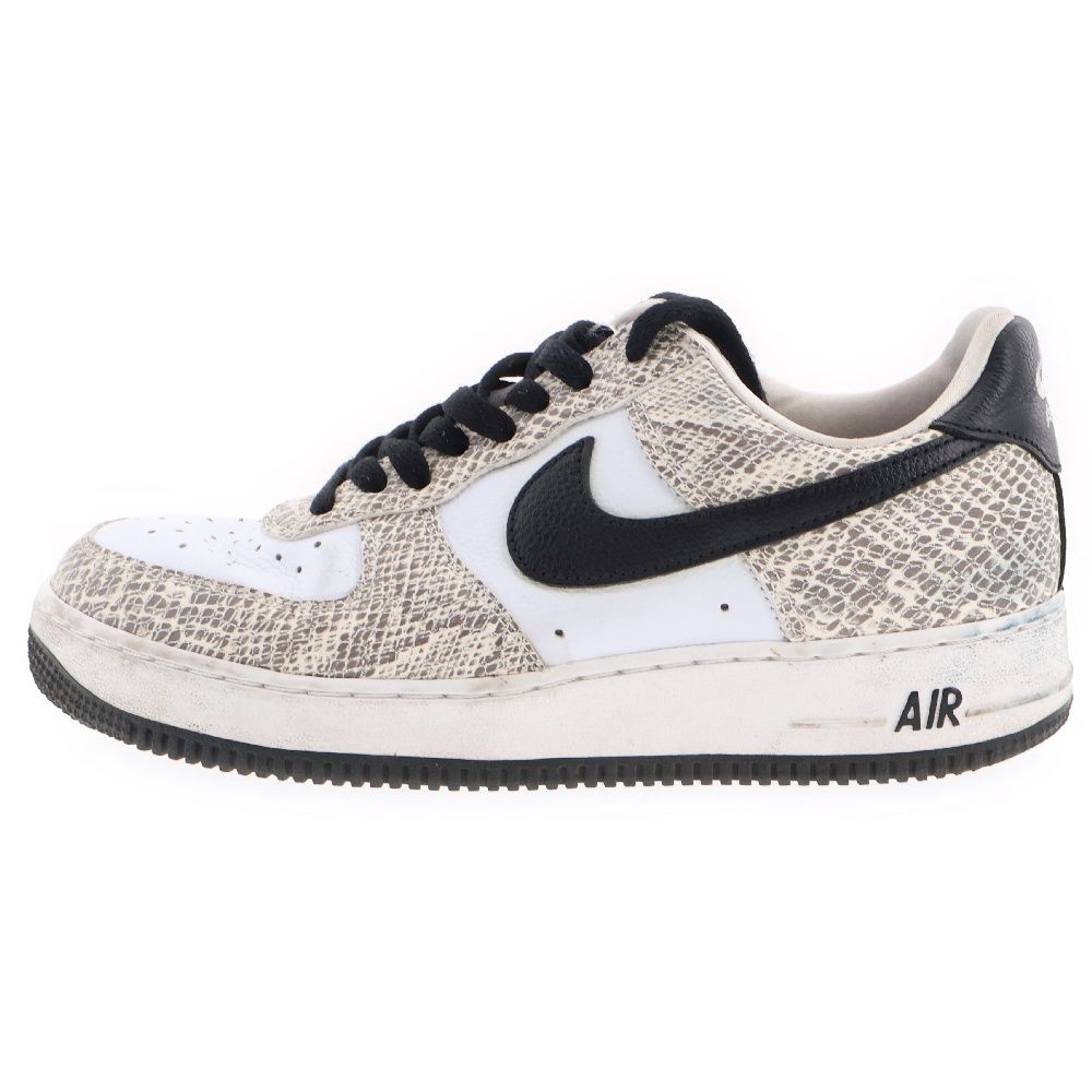 NIKE (ナイキ) AIR FORCE 1 LOW Cocoa Snake 845053-104 エアフォース1 ロー ココアスネーク ローカットスニーカー ホワイト US8/26cm