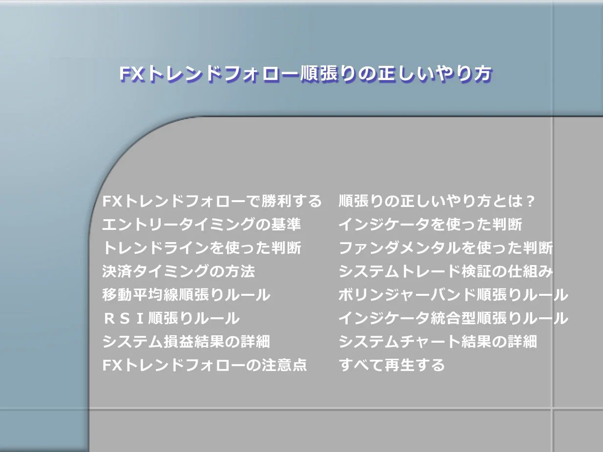 FXトレンドフォロー順張りの正しいやり方 基礎・応用の実践攻略講座 - メルカリ