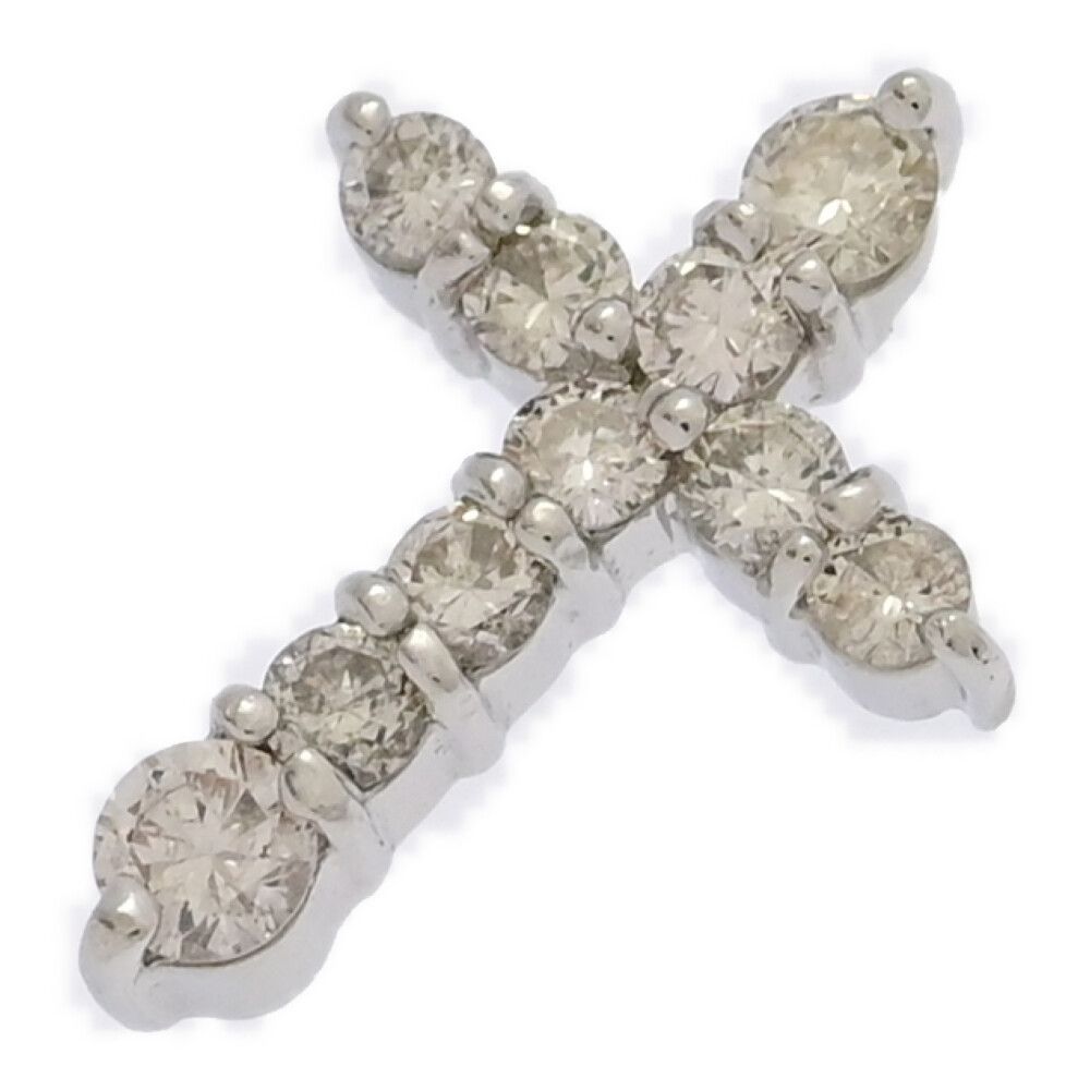 0.5ct/クロスモチーフ・ダイヤモンド ペンダントトップ/Pt900 0.5ct/クロスモチーフ・ダイヤモンド ペンダントトップ/Pt900