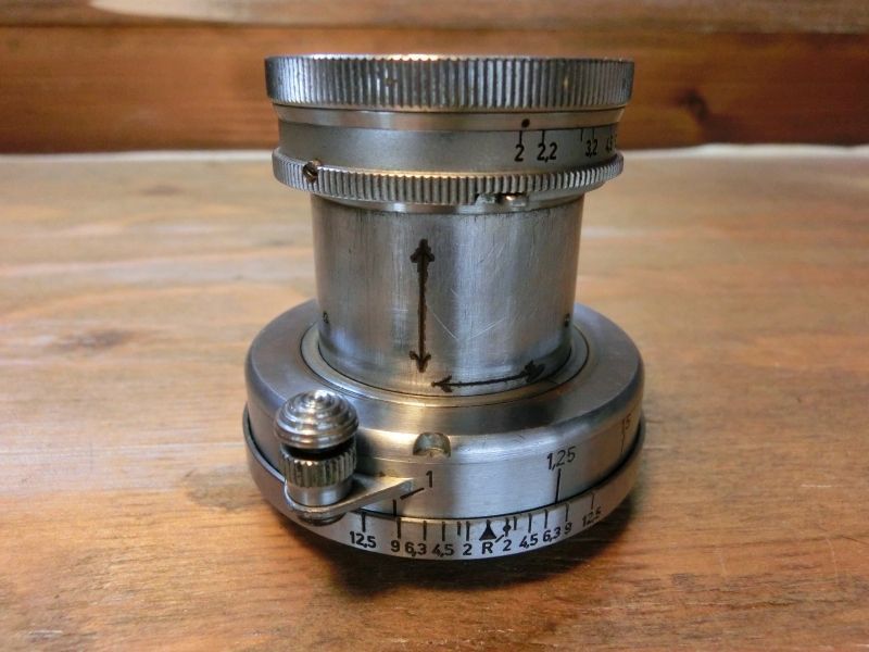  7636 LEICA Summar 5 cm 2 キャップ付き ライカ ズマール レンズ(単焦点) カメラ