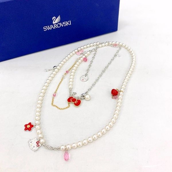 ハローキティ バングル 極美品✨スワロフスキー SWAROVSKI ○134 LUU