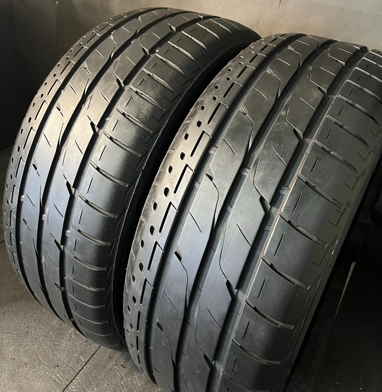 製 約8.5～9.5分山 ブリヂストン BRIDGESTONE ルフト LUFT RVⅡ 235 50R18 2本 h_526 FFCRYSTALESIA_COM