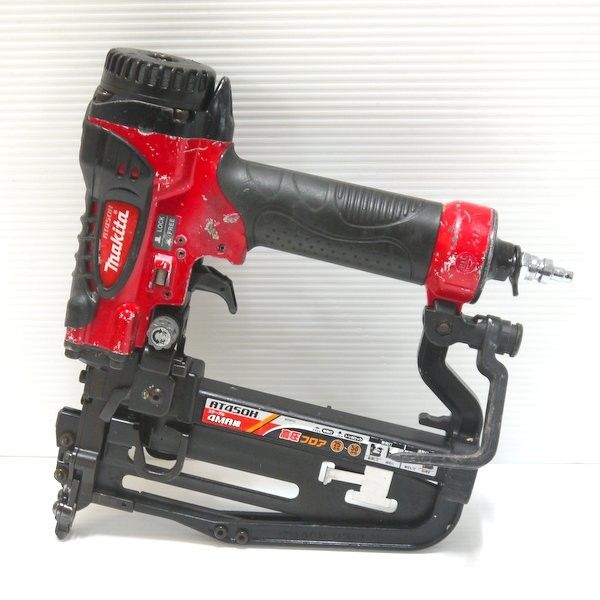 マキタ 4mm 高圧フロアタッカ AT450H 4MA線 フロア用釘打機 フロアネイラ エア工具 エアーツール makita ≡DT5729