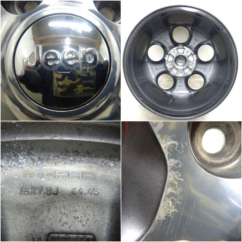 中古 18インチ アルミ Jeep ジープラングラー 純正 1本単品 ジープ 
