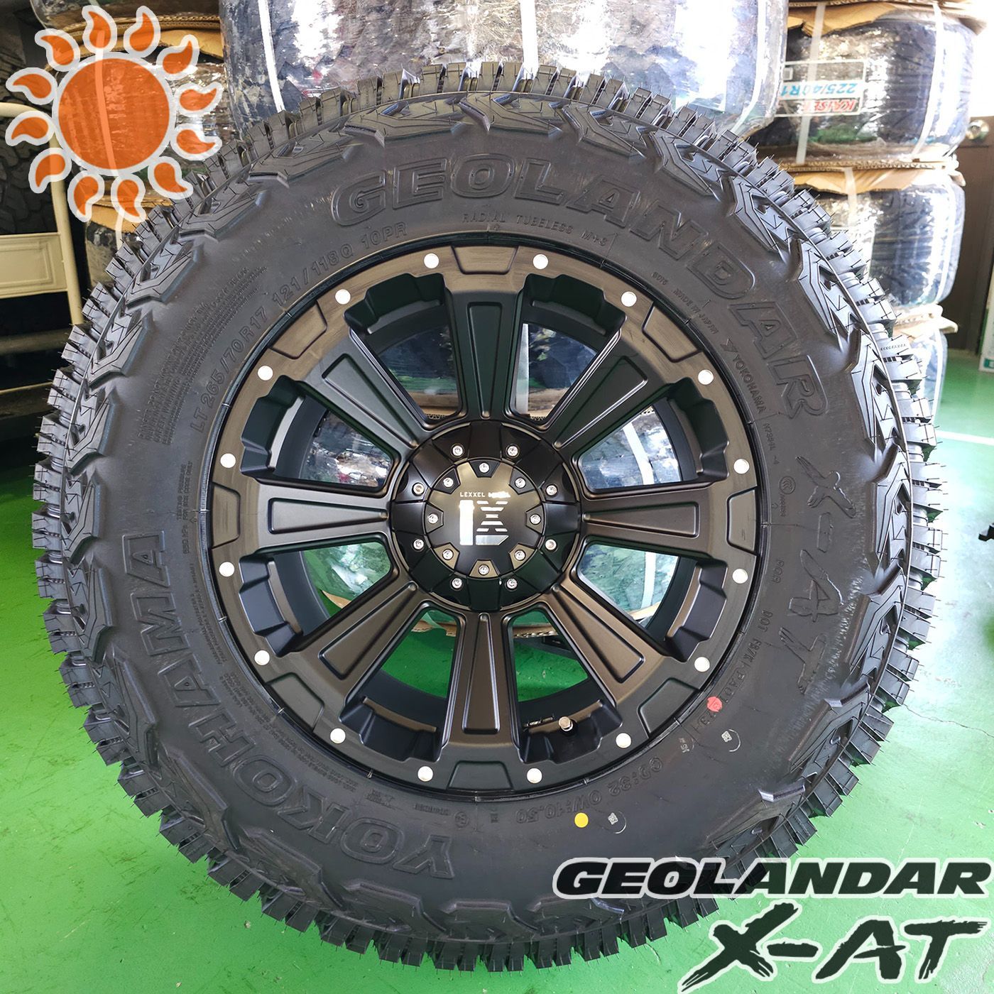 JKラングラー純正タイヤホイール4本セット