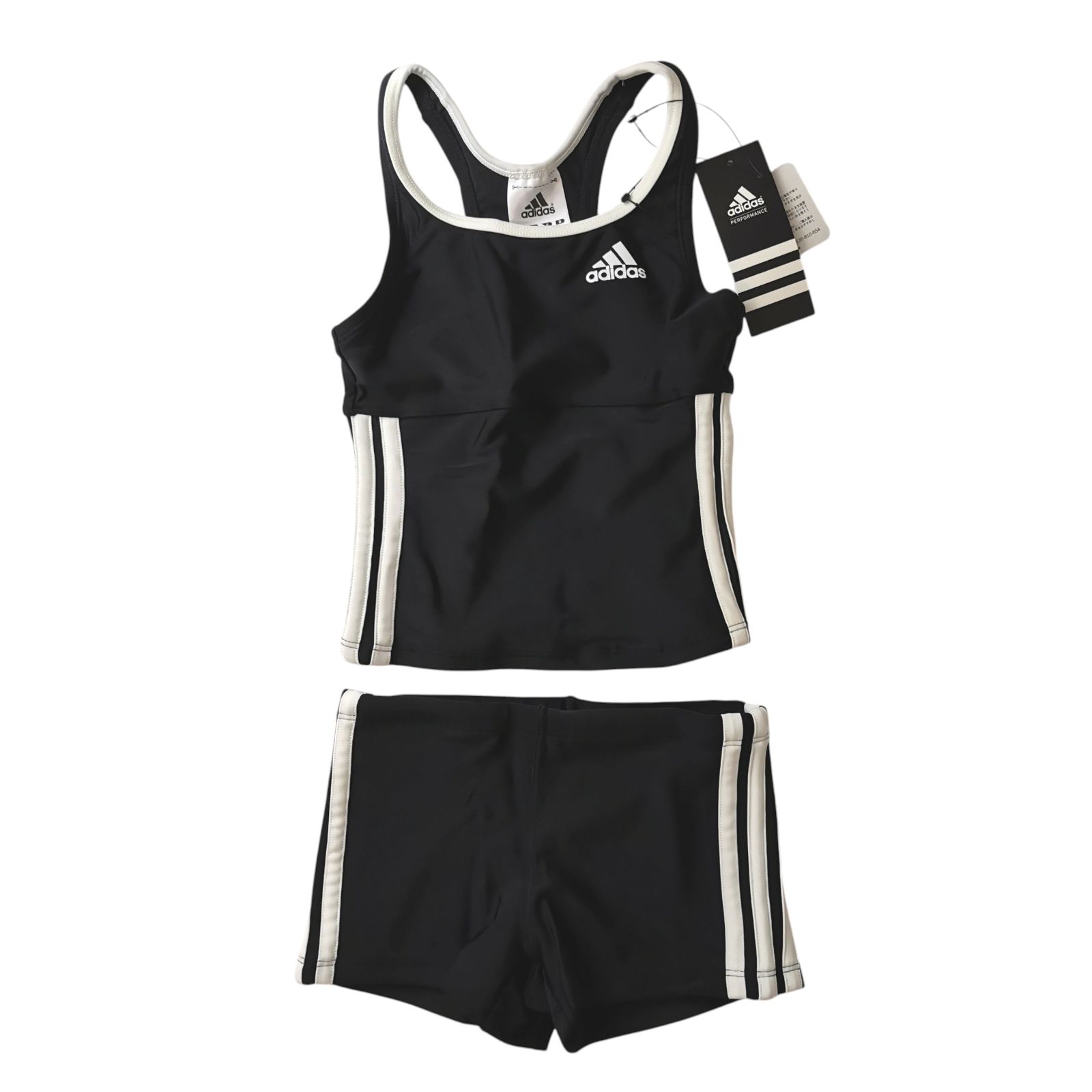 新品 100】adidas 水着 セパレートパンツタイプ 女の子 キッズ