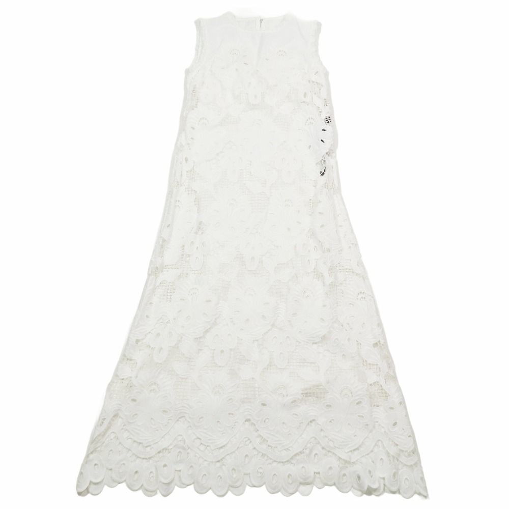 美品】DOLCE&GABBANA シルク　薔薇 ノースリーブ ドレス ワンピース DOLCE&GABBANA - 7131 ドルチェ＆ガッバーナ ドレス ワンピース