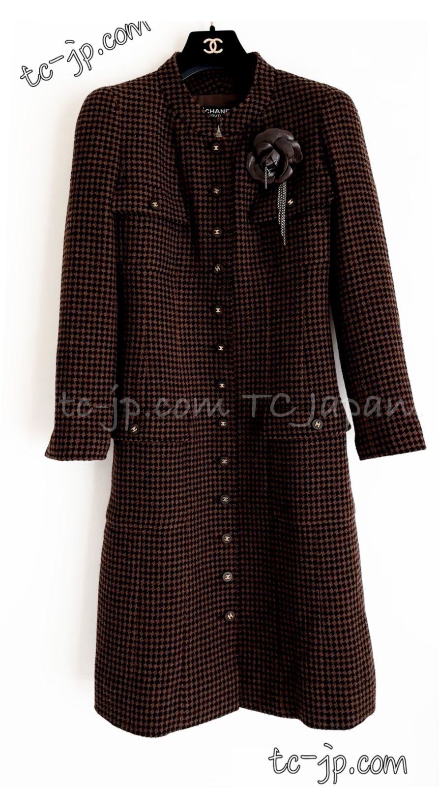 CHANEL シャネル　ブラウン　コート シャネル コート CHANEL Coat【正規品・専門店】シャネル 洋服の