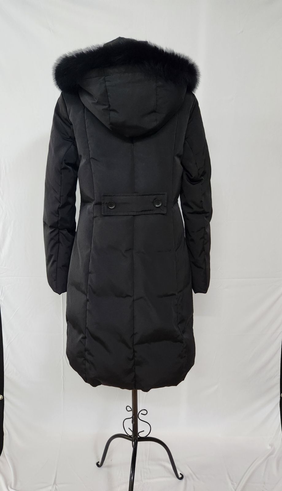 新品未使用　MARYLESTER ブルーフォックス　ファーコート　ブラック 美品】TRANS WORK（トランスワーク）✨ブルーフォックスファー