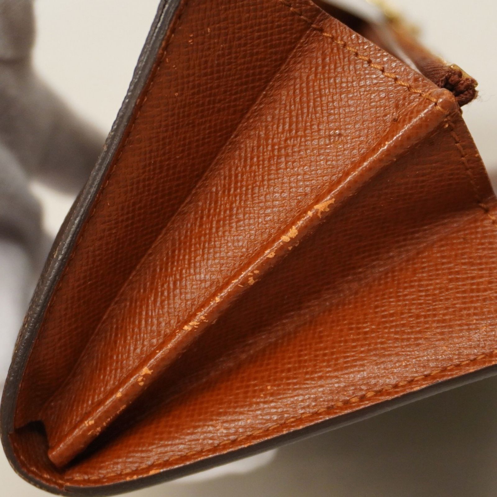 ヴィトン モノグラム ポルトモネ クレディ 長財布 カード 2 枚 M61725