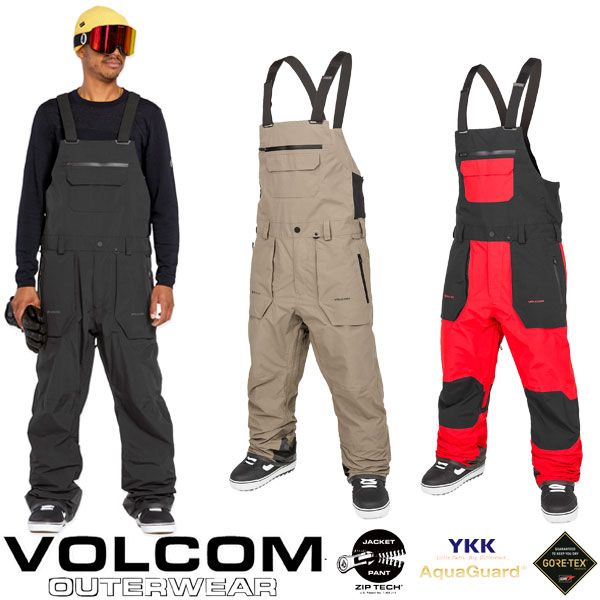 VOLCOM RAIN GORETEX BIBOVERALL /ボルコムビブパン Volcom Rain GORE-TEX Mens Bib Overall Pant 2024 | Corbetts