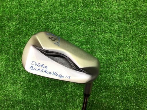 キャスコ Dolphin Pitch-Run Wedge DPW-119 48° 34インチ ジャンボグリップ ウェッジ WG Dolphin オリジナルスチール フレックスその他 メンズ 男性用 右利き 右用 Aランク ゴルフクラブ