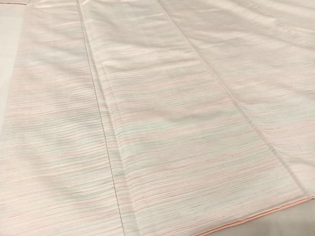 平和屋着物○紅花紬 米沢 縞 正絹 逸品 AAAY9968np - メルカリ