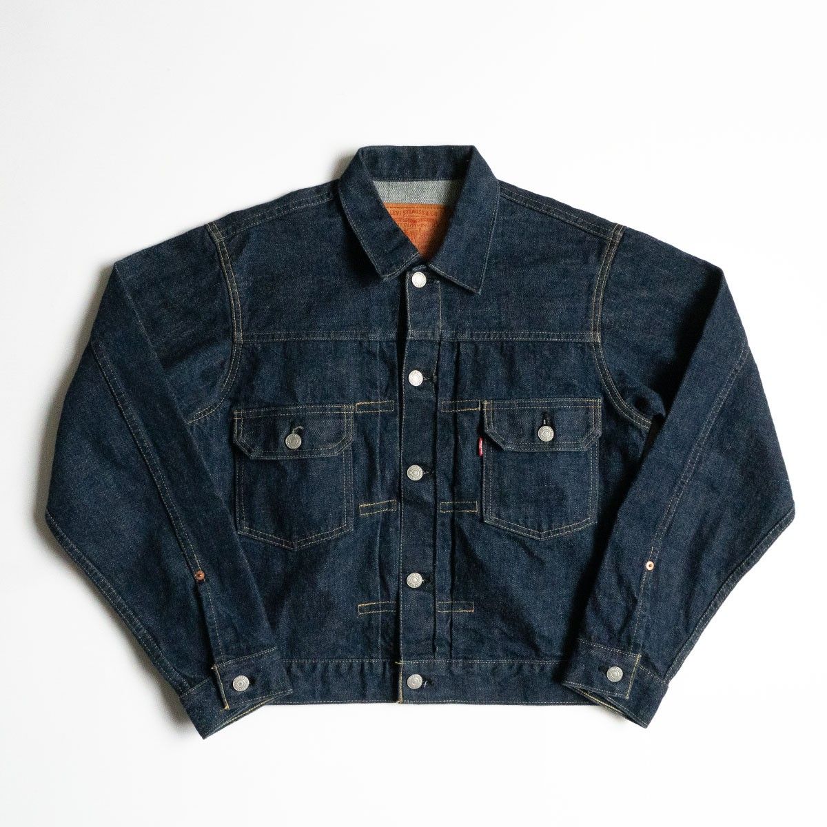 【濃紺美品】リーバイス 507x x 38 セカンド 2nd 日本製 90s 復刻 levi's 507XX 38 L 濃紺 2nd デニムジャケット - メルカリ