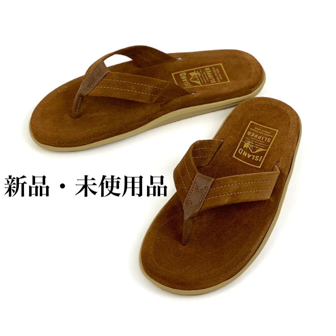 ISLAND SLIPPER アイランドスリッパ トングサンダル ブラウンスエード 