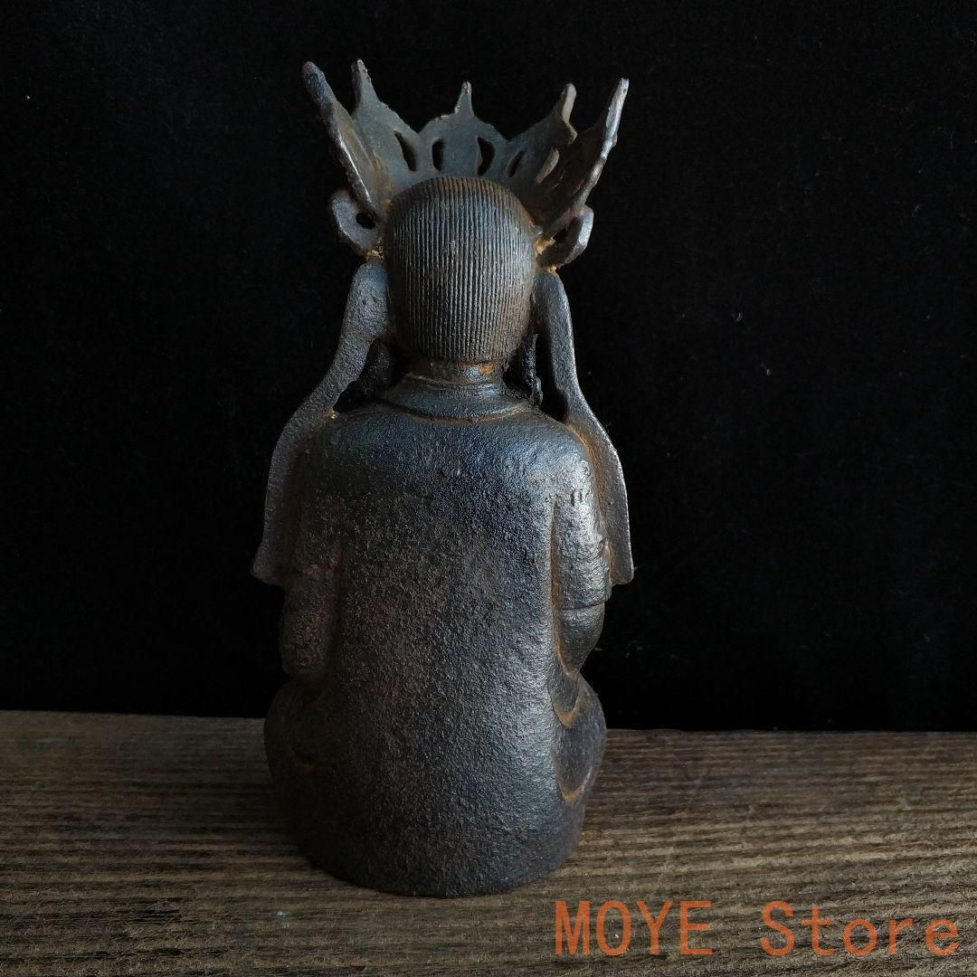 仏像　置物 鉄器 仏像 装飾品 現代工芸品美術品 置物zw0829 - メルカリ