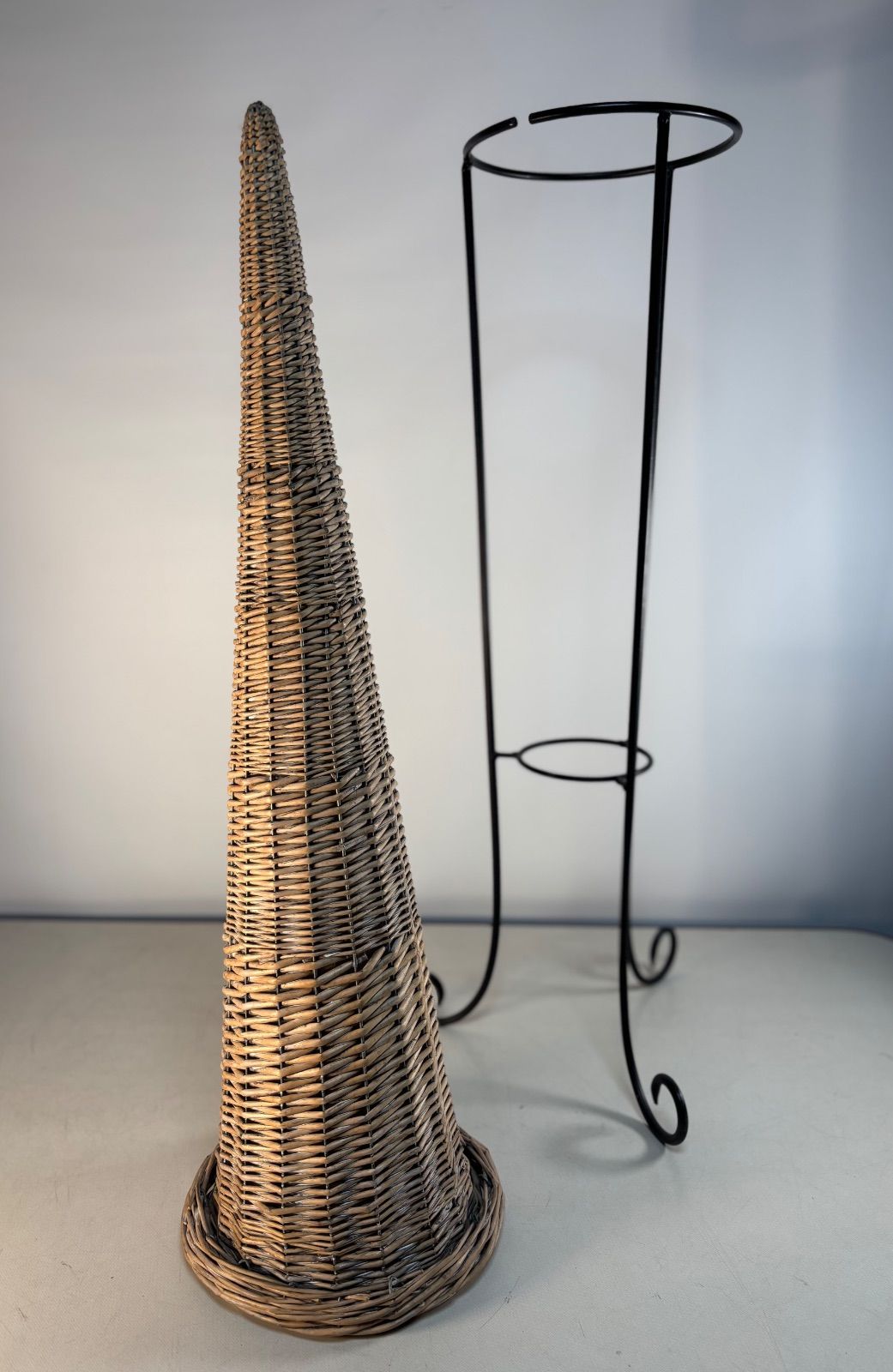 フラワーバスケットスタンド