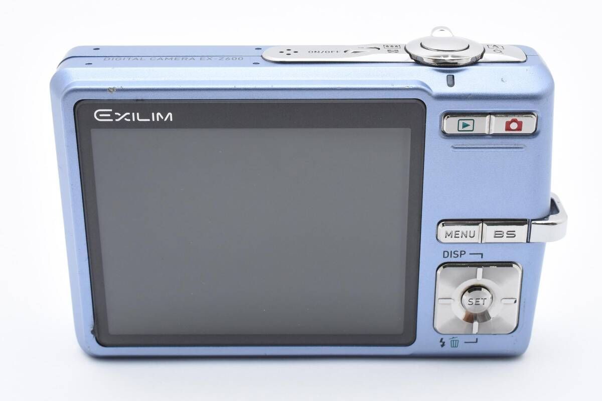 ☆カシオ CASIO EXILIM EX-Z600 シルバー コンパクトデジタル