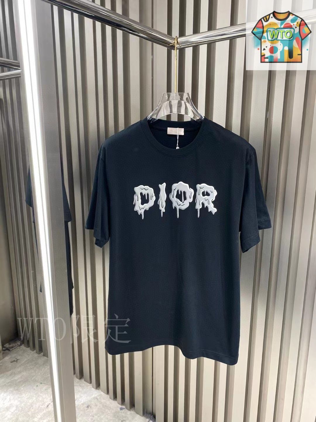 Christian Dior 半袖Tシャツ 今日WTO】DIOR 2025 春夏プリントクルーネック Tee-KN61 - メルカリ