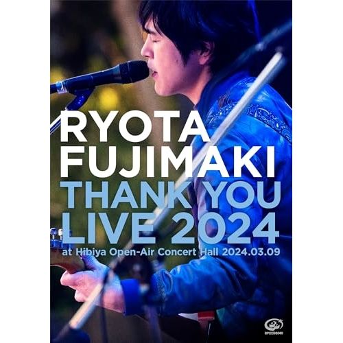 DVD 藤巻亮太 | THANK YOU LIVE 2025 at 日比谷公園大音楽堂 2025.03.09 初回 盤.. VIZL-2398