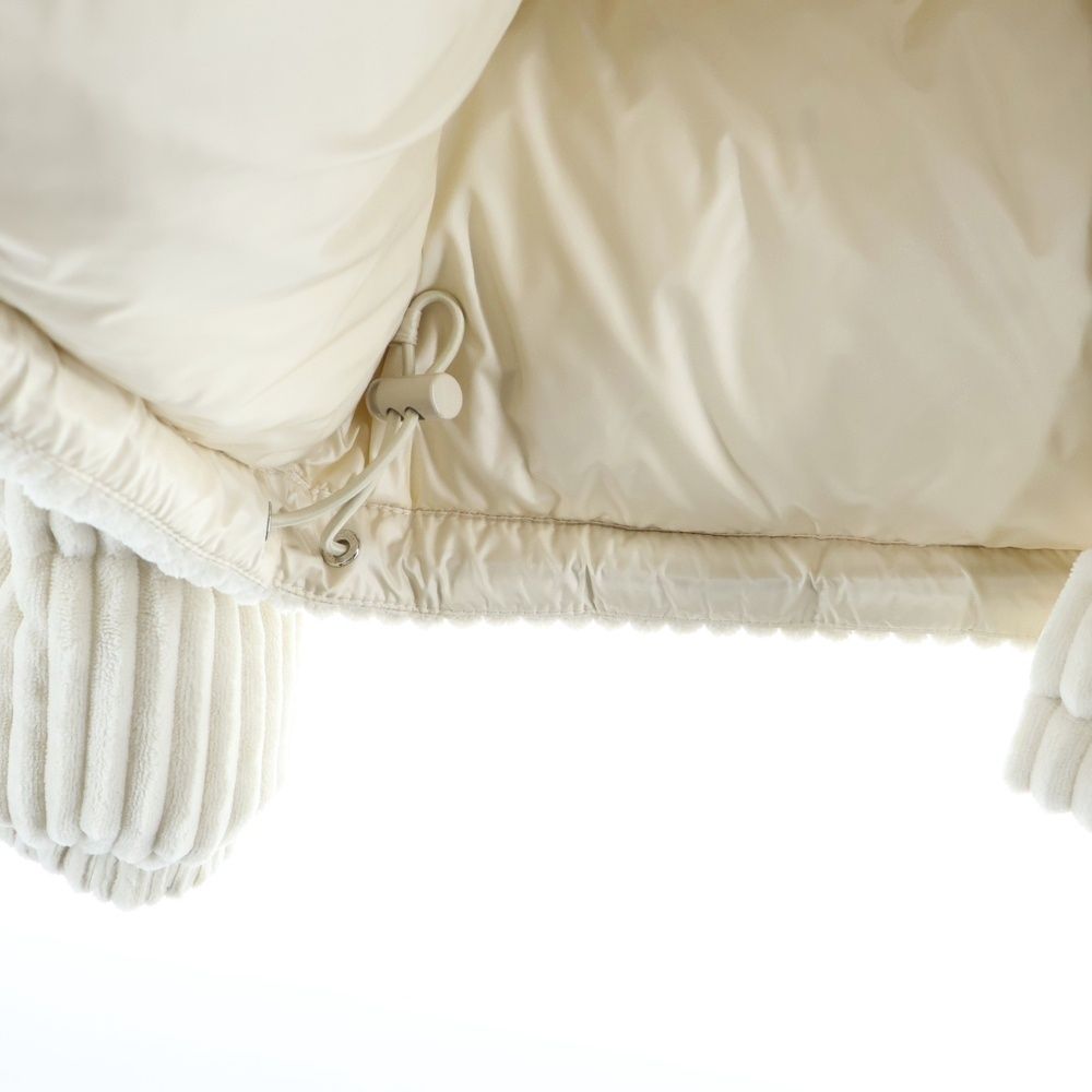 MONCLER モンクレール Daos ショート コーデュロイ ダウンジャケット ホワイト J20931A00140 89AOK NICORILABO_COM