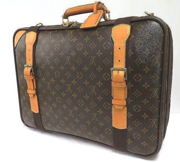 中古】LOUIS VUITTON ﾙｲｳﾞｨﾄﾝ ｻﾃﾗｲﾄ53 ﾓﾉｸﾞﾗﾑ M23356 ｽｰﾂｹｰｽ 旅行ｶﾊﾞﾝ ...