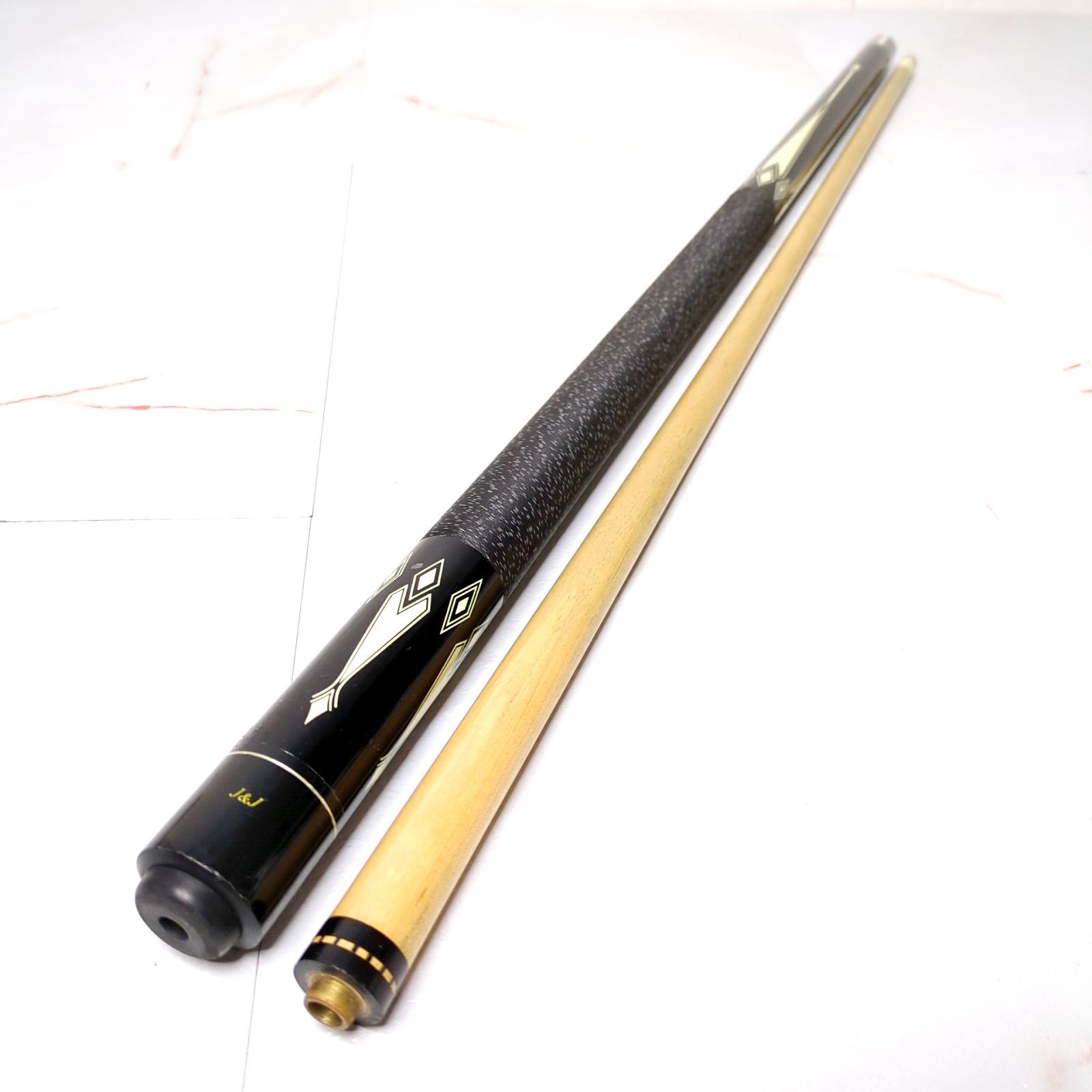 J-J ビリヤード キュー ケース付き ビリヤードキュー スポーツ 趣味 練習 試合用 cue stick ケース付 バット シャフト セット