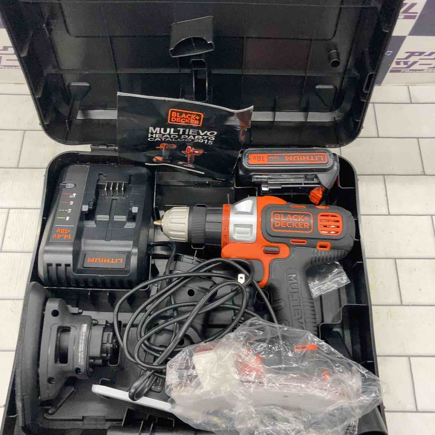 ブラックアンドデッカー BLACK DECKER マルチツール ベーシック 18V EVO183B1 所沢店