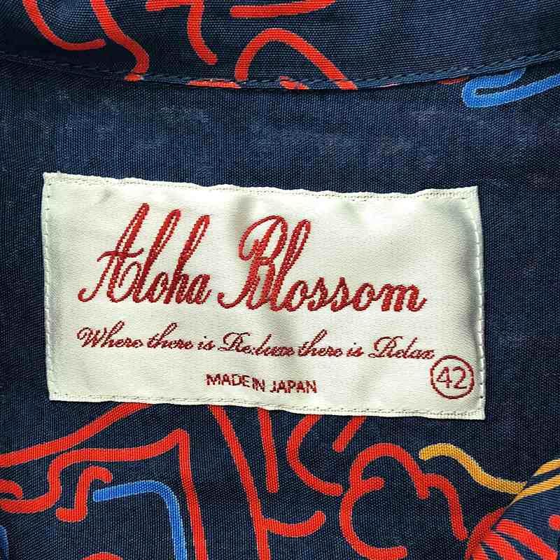 Aloha Blossom / アロハブロッサム | レーヨン NEON 総柄 アロハ