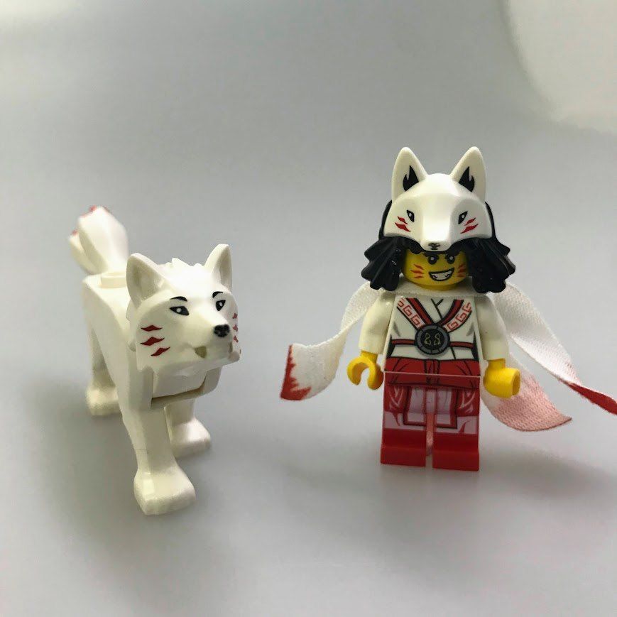 正規品 LEGO レゴ ニンジャゴー アキタ オオカミ ミニフィグ 正規品 LEGO レゴ ニンジャゴー アキタ オオカミ ミニフィグ