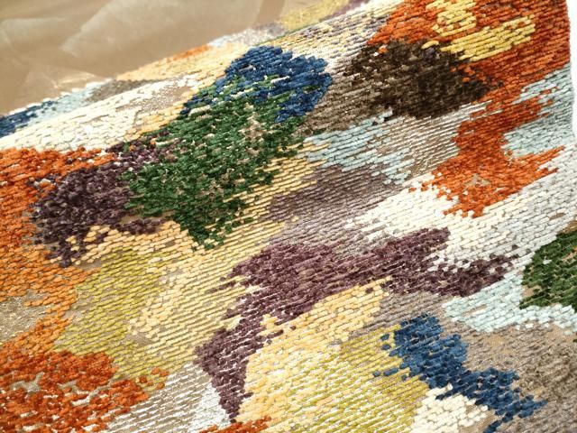 平和屋着物●六通柄袋帯　刺納樹皮色の裂　金銀糸　正絹　逸品　CAAX7420hy 平和屋着物○六通柄袋帯 刺納樹皮色の裂 金銀糸 正絹 逸品 CAAX7420hy