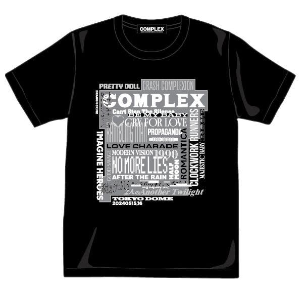 COMPLEX コンプレックス　日本一心　Tシャツ Sサイズ 吉川晃司　布袋寅泰 Amazon.co.jp: COMPLEX（コンプレックス）2024 日本一心 グッズ 吉川
