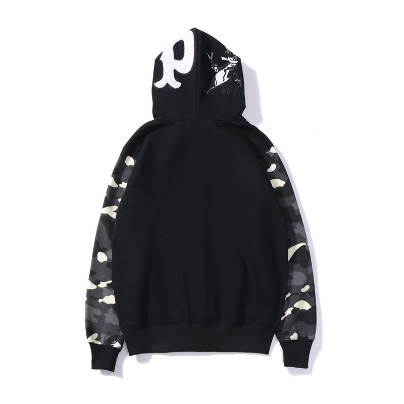 A BATHING APE エイプ シャーク パーカー美品 男女兼用 即購入可