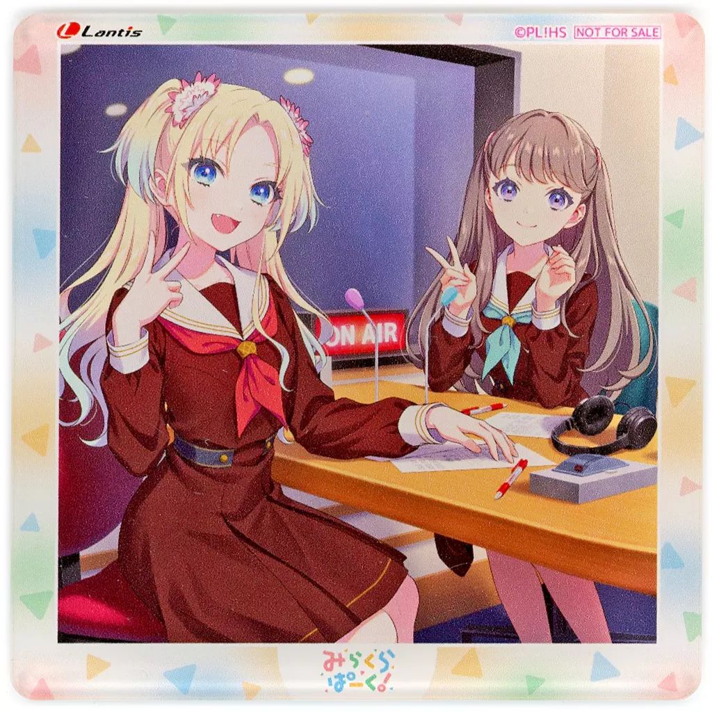 中古】コースター 大沢瑠璃乃＆藤島慈 アクリルコースター 「CD ラブ