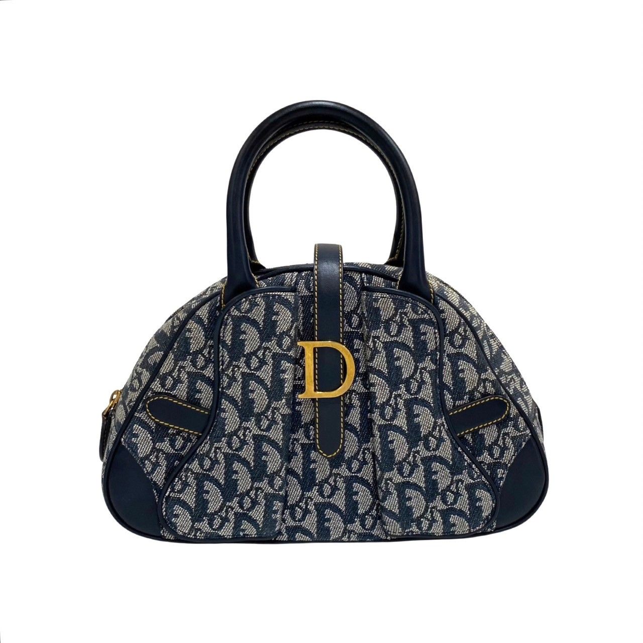 【良品】Dior ディオール トロッター ダブルサドル キャンバス 極美品 Christian Dior ディオール ダブルサドル トロッター ロゴ