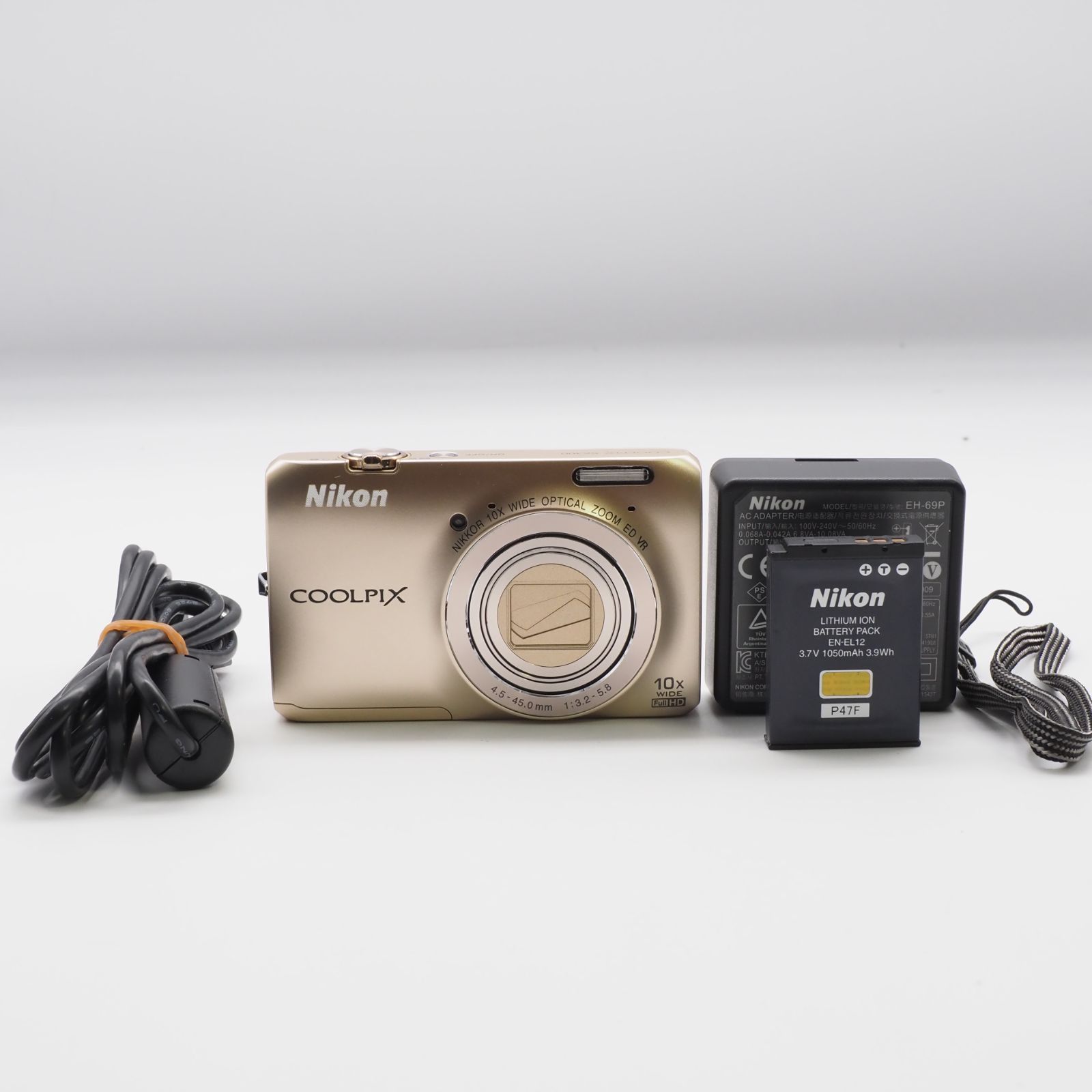 クールピクスS6300ゴールド - カメラ