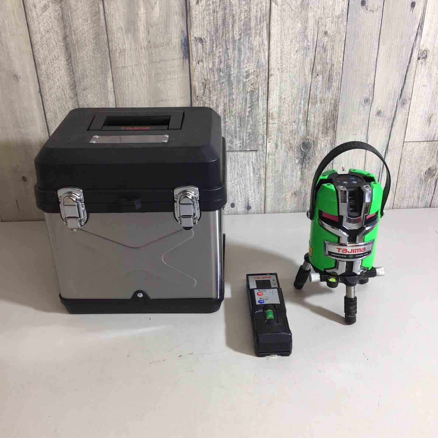 タジマ TAJIMA グリーンレーザー墨出し器 KJC矩十字-横全周 ゼロジー二軸電子センサー制御 ZEROGS-KJC 戸田店