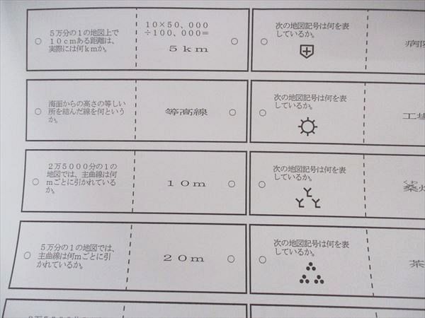 UQ05-046 浜学園 サクセスへの道 社会/暗記カード 地理 Part1 状態良い 2020 計2冊 07 s2B - メルカリ